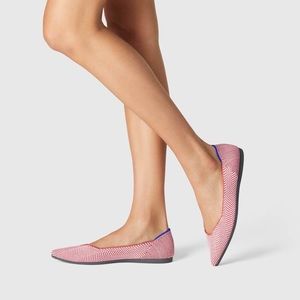 Rothy’s - The Point - Amber Metallic Herringbone